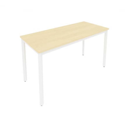 Стол письменный на металлокаркасе СЛИМ СЙСТЕМ С.СП-5.1 Клен-Белый / SLIM SYSTEM_0