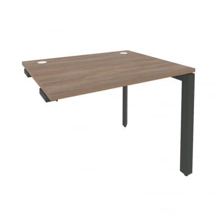 Стол-приставка на П-образном м/к к опорным элементам ОНИКС О.МП-СПР-1.8 Дуб Аризона/Антрацит / ONIX O.MP-SPR-1.8_0