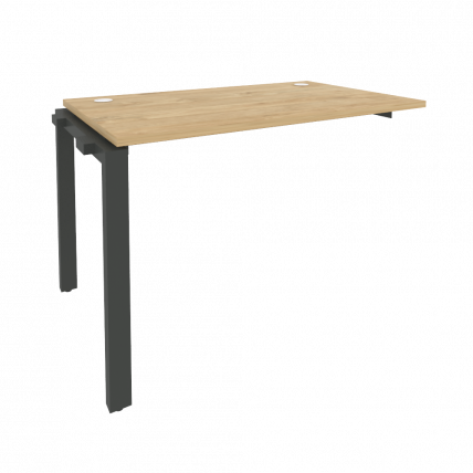 Наборный элемент рабочей станции на П-образном м/к ОНИКС О.МП-1.НРС-2.7 Тиквуд Светлый/Антрацит / ONIX O.MP-1.NRS-2.7_0