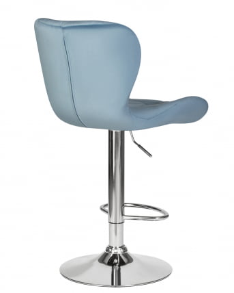 Стул барный ДОБРИН БАРНИ Пудрово-голубой велюр МДЖ9-74 / DOBRIN BARNY MJ9-74_3