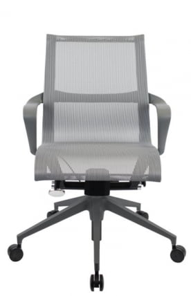 Премиум кресло Еверпроф Чикаго Грей Сетка Серый / Everprof Chicago Grey_2