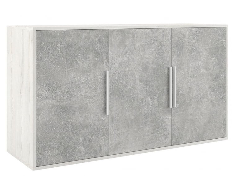 Креденция 3 двери Б-ТОНЕ БТН36140331 Сосна Бетон светлый / B-TONE BTN36140331_0