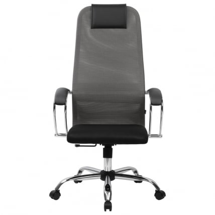 Кресло руководителя БРАБИКС ПРЕМИУМ Ултимате ЕКС-800 хром Черное/серое / BRABIX PREMIUM Ultimate EX-800_4