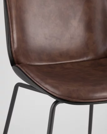 Стул Беетле ПУ Коричневый / Beetle PU_7