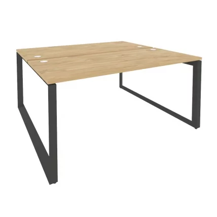 Рабочая станция на О-образном м/к ОНИКС О.МО-Д.РС-2.4.7 Тиквуд Светлый/Антрацит / ONIX O.MO-D.RS-2.4.7_0