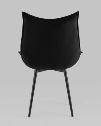Стул обеденный Осло велюр Черный_4