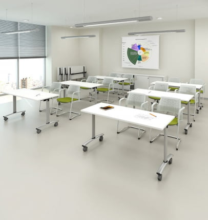 Стол складной Коннеcт 120х60х72.5см Светлый дуб / Connect_7