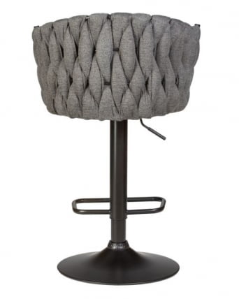 Стул барный ДОБРИН ЛЕОН (графитовая ткань (ЛАР-275-21)) 2 шт / DOBRIN LEON (LAR-275-21))_5