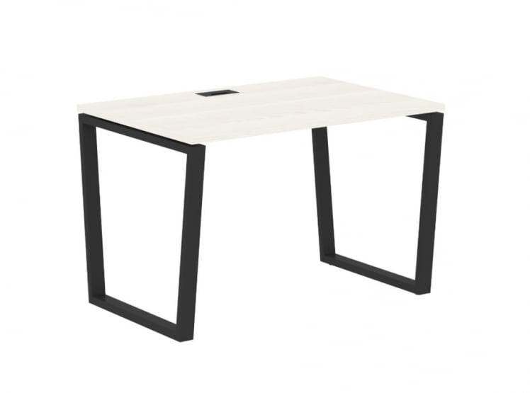 Стол письменный ЕДИС ЕВСТ 1180 Ясень Траун Черный / EDIS EVST_0