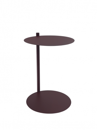 Журнальный столик Сиара металл бордовый / Siara_0