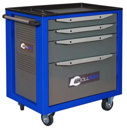 Тележка инструментальная ТБС-4 синий / TBS-4_0