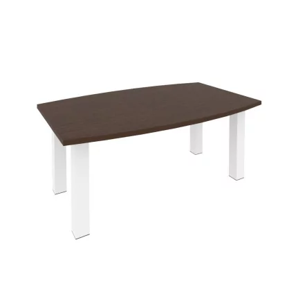 Стол переговорный Фирст КПРГ-2 Венге/Белый металлик / First KPRG-2_0