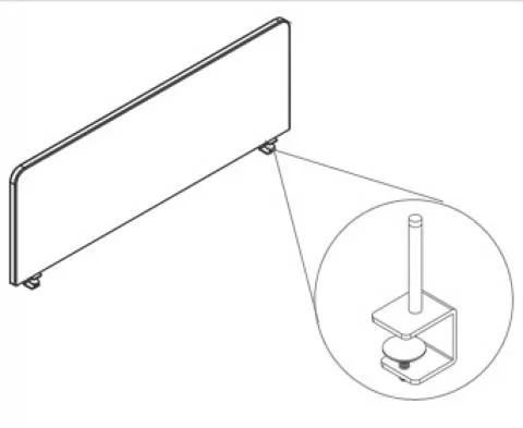 Акустический экран РАНД Акоустиc КСАФП 1450 Браво Грей / RAND Acoustic XAFP Bravo Grey_4