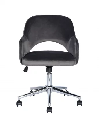 Компьютерное кресло Кларк велюр Серый_3