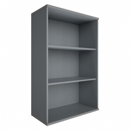 Стеллаж средний широкий Рива А.СТ-2 Клен/Металлик / Riva_0