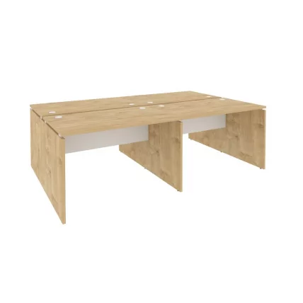 Рабочая станция ОНИКС О.Д.РС-4.2.7 Тиквуд Светлый/Белый / ONIX O.D.RS-4.2.7_0