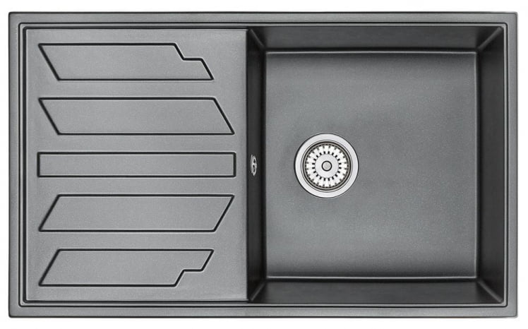 Кухонная мойка ГРАНУЛА 8601 Шварц / GRANULA_0