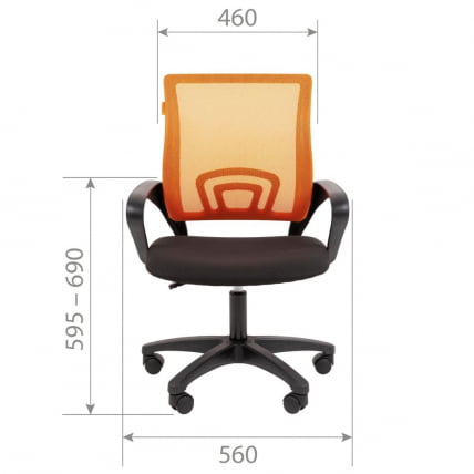 Кресло оператора CХАИРМАН 696 ЛТ (ЛТ) Н (Н) Зеленый / CHAIRMAN (LT) (N)_4