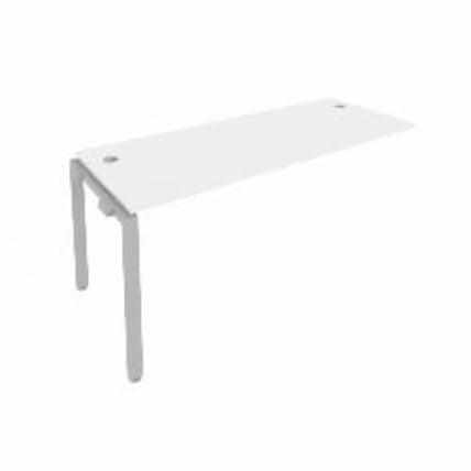 Проходной наборный элемент рабочей станции Метал Сйстем Б.ПРС-СП-1.5 Белый/Серый / Metal System_0