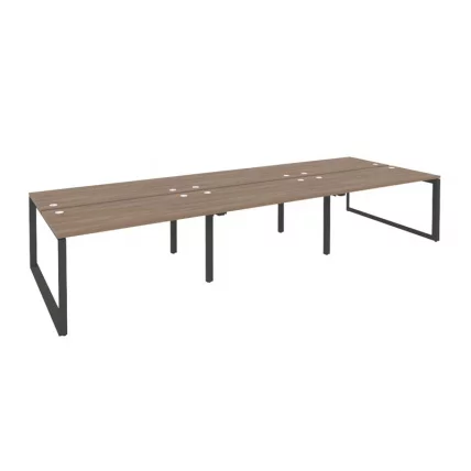 Рабочая станция на О-образном м/к ОНИКС О.МО-Д.РС-6.3.7 Дуб Аризона/Антрацит / ONIX O.MO-D.RS-6.3.7_0