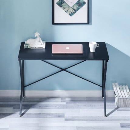 Письменный стол КЛЕГ Черный БКВ БЛАCК / KLEG BKW BLACK_2
