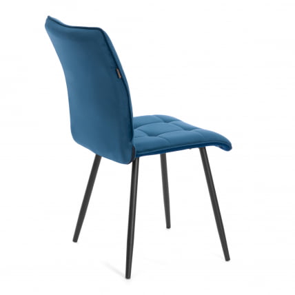 Стул обеденный Бари LT, велюр, Дэрк блуе (темно-синий), 41х55х89 см / Bari Dark blue_2
