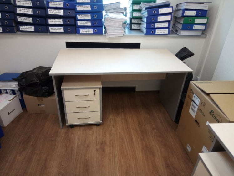 Тумба подкатная ИМАГО ТМ-3.А Клен Металлик / IMAGO_12