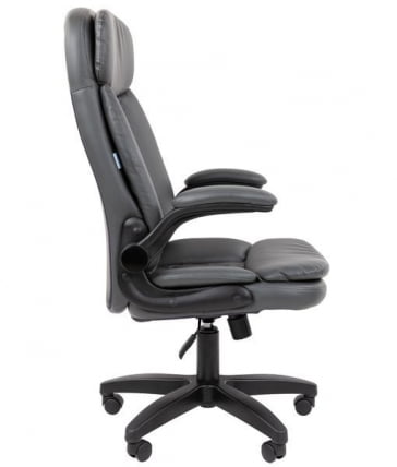 Кресло офисное CХАИРМАН 533 экокожа Серый / CHAIRMAN_2