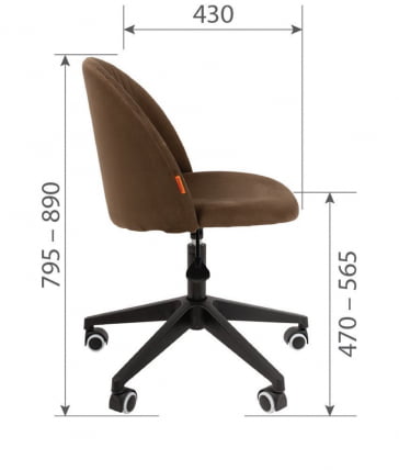 Компьютерное кресло CХАИРМАН ДОМ (Хоме) 119 Синий / CHAIRMAN (Home)_4