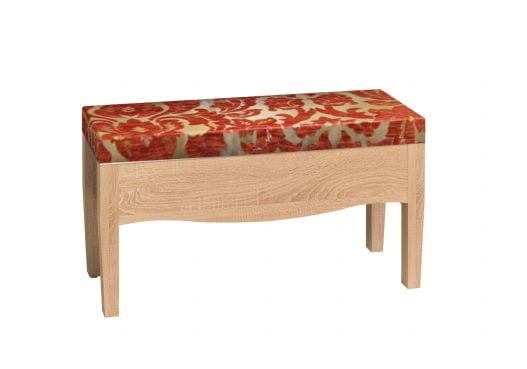 Пуф АДЕЛЕ 50 Дуб Сонома/Вензел Корал (спальня) / ADELE Сонома/Venzel Coral_0