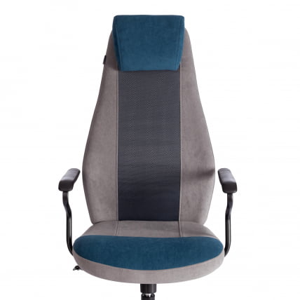 Кресло АВИАТОР флок, ткань , синий/серый/серый, 32/29/В2-1 / AVIATOR 32/29/W2-1_5