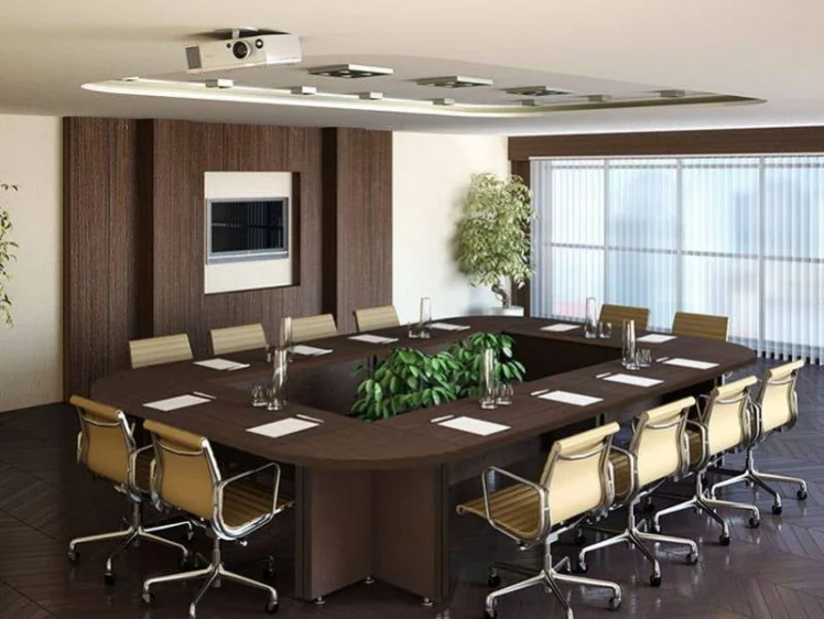 Комплект мебели для переговорной Бонн 10 Темный дуб / Bonn_0