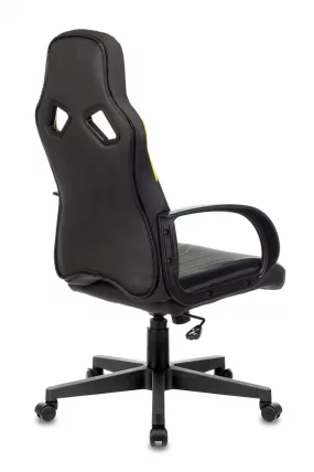 Геймерское кресло Бюрократ ЗОМБИЕ РУННЕР Черный-желтый / ZOMBIE RUNNER_3