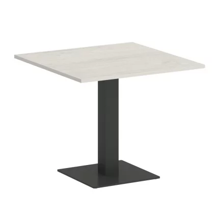 Стол журнальный квадратный ХОМЕ ОФФИCЕ ВР.СП-5-90.2 Дуб Наварра/Антрацит металл / HOME OFFICE VR.SP-5-90.2_0