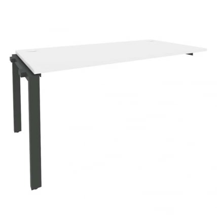 Наборный элемент рабочей станции на П-образном м/к ОНИКС О.МП-1.НРС-4.8 Белый Бриллиант/Антрацит / ONIX O.MP-1.NRS-4.8_0