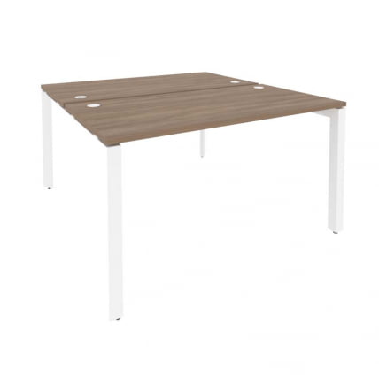 Рабочая станция на П-образном м/к ОНИКС О.МП-Д.РС-2.3.7 Дуб Аризона/Белый / ONIX O.MP-D.RS-2.3.7_0