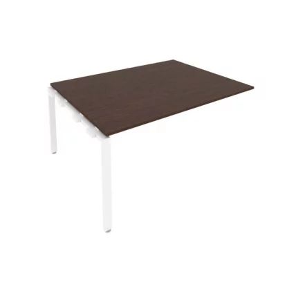Проходной наборный элемент переговорного стола Метал Сйстем Б.ППРГ-4 Венге/Белый / Metal System_0