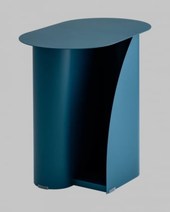 Журнальный столик Йваине металл синий / Yvaine_3