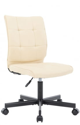 Кресло для персонала Еверпроф ЕП-300 Экокожа Бежевый / Everprof EP-300_0
