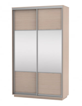 Шкаф-купе двухдверный Экспресс Хит Комби Дуб молочный_1