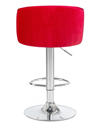 Стул барный ДОБРИН ДЭРCЙ Малиновый велюр 1922-14 / DOBRIN DARCY_4