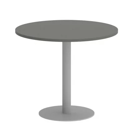 Стол журнальный круглый ХОМЕ ОФФИCЕ ВР.СП-5-90.1 Металлик/Серый металл / HOME OFFICE VR.SP-5-90.1_0