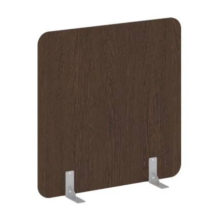 Перегородки на металлических опорах на фетровых подпятниках Р-лине ДП.Ф-120-120 Венге Цаво / R-line DP.F-120-120_0