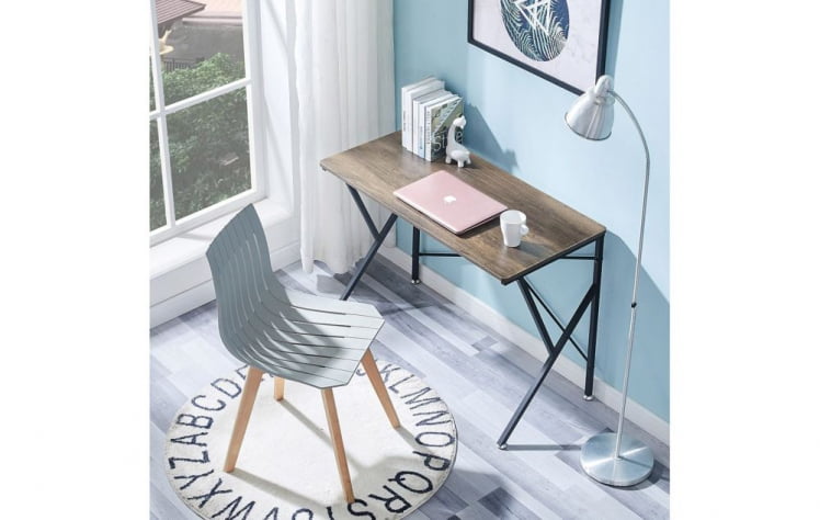 Письменный стол КЛЕГ Орех БВГ Валнут Бровн / KLEG BWG Walnut Brown_0