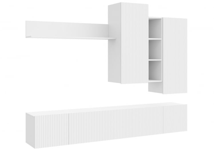 Стенка СКАНДИ НМ-001 ШИФЕР СЕРЫЙ/ГРИН ГРЕЙ СОФТ_5