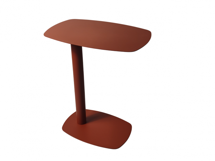 Журнальный столик Еанна С металл красный / Eanna S_1