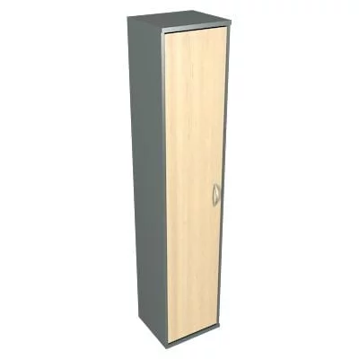 Шкаф СУ-1.9 Л/Пр Клен/металлик_0