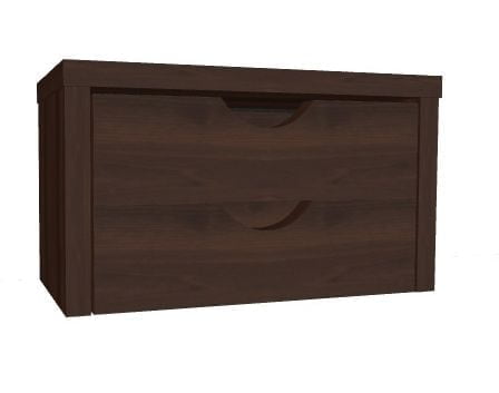 Ящики Шерлоcк 54 Орех шоколадный (спальня) / Sherlock_0