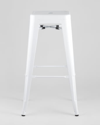 Стул барный Толикс Белый / Tolix_1