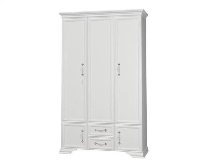 Шкаф трехдверный Грация  ШР-3 Белый_0